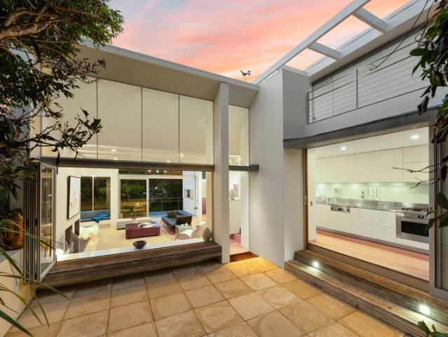 Celebrated for its architectural excellence connection to nature and Sailors Bay views