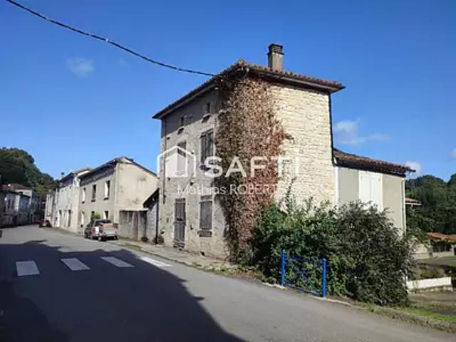 Cellefrouin 16260 Achat / Vente maison 7 pièces t7