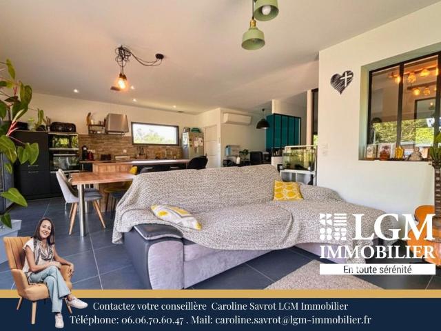 CEPET 31620 Maison individuelle contemporaine de plain pied d'environ 92 m² – 2019 – Piscine – Terrain 1 250 m²