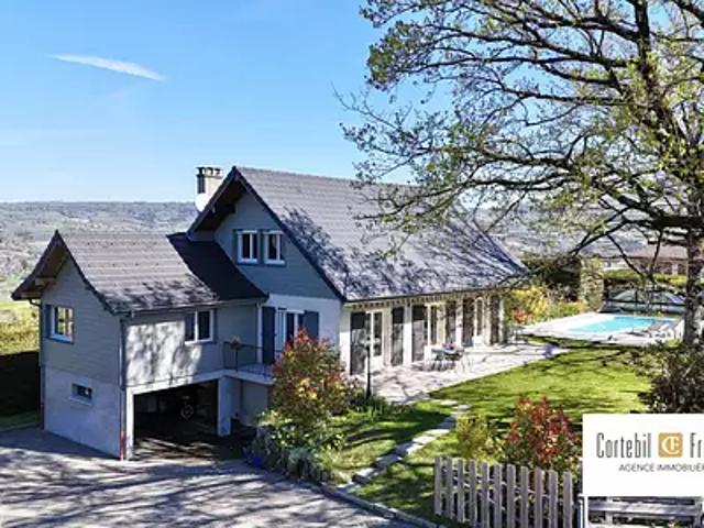Cercier 74350 Achat / Vente maison 7 pièces t7 piscine terrasse