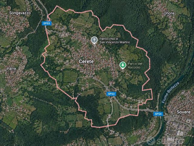 Cerete trilocale con box, cantina e due balconi