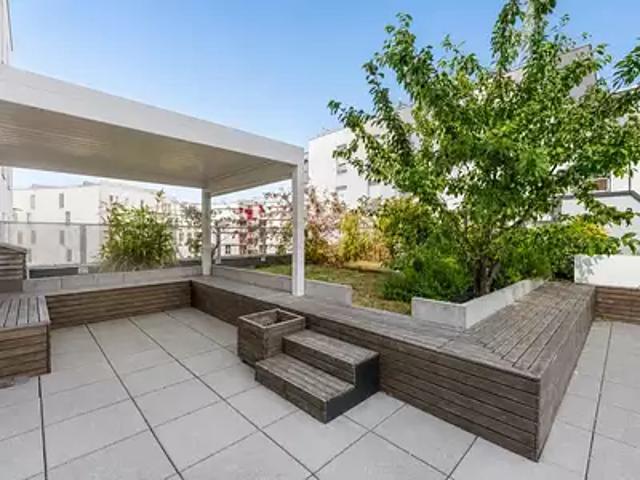 Cergy 95800 Achat / Vente appartement 3 pièces t3 terrasse cave