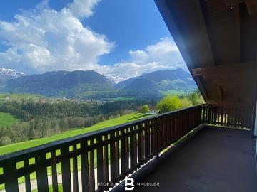 Cerniat – 2,5 Zimmer Wohnung mit herrlicher Aussicht zu vermieten