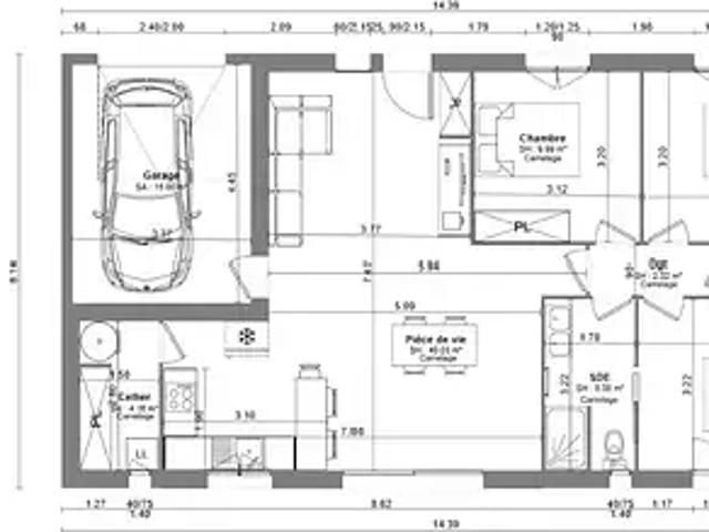 Cessenon sur Orb 34460 Programme neuf maison neuf à vendre 4 pièces