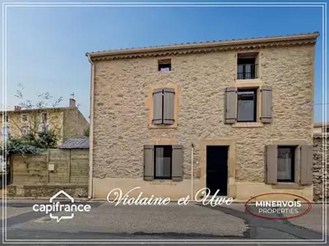 Cesseras 34210 Achat / Vente maison 4 pièces t4 jardin
