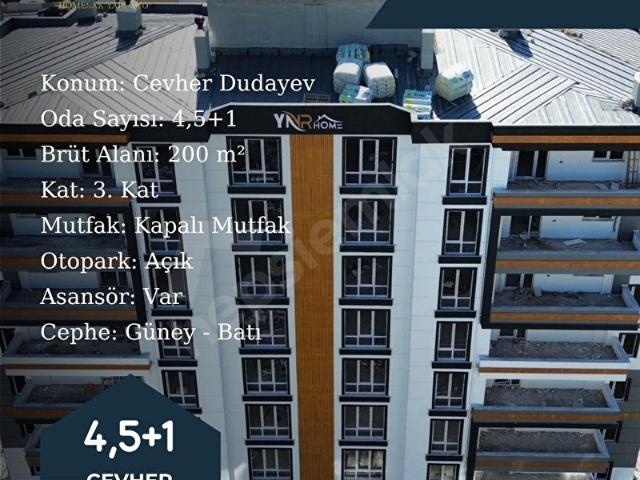 CEVHER DUDAYEV'DE SATILIK 4+1 DAİRE HOMESAK best choice