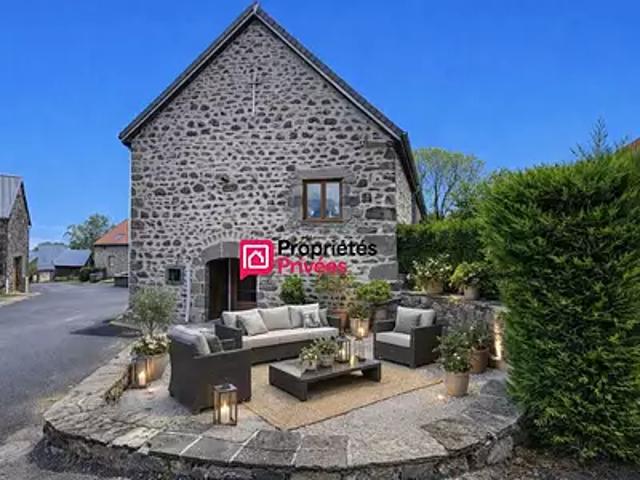 Ceyssat 63210 Achat / Vente maison 6 pièces t6 jardin terrasse