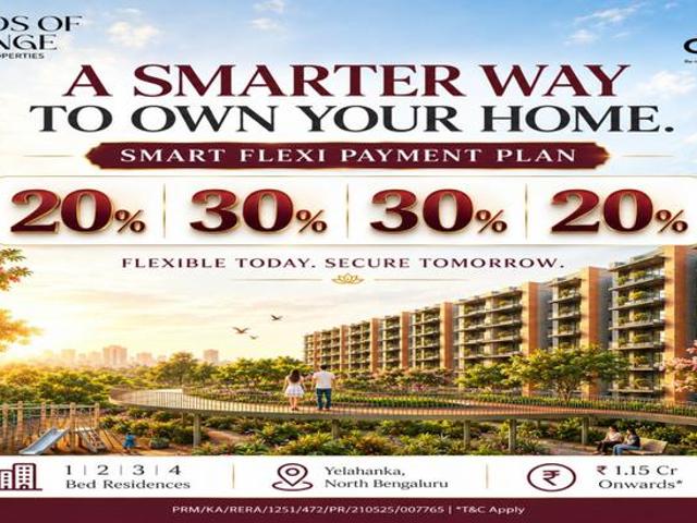 CKPC Winds Of Change,Yelahanka 2.5 BHK Apartment For Sale Bengaluru