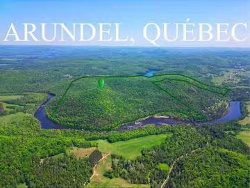 Ch. De La Rouge, Arundel, QC, J0T 1A0 vacant land for sale.