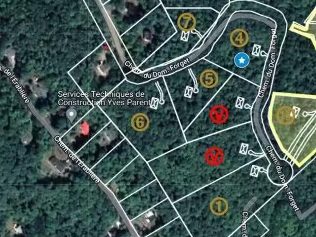 Ch. Du Domaine Forget, Saint Donat, QC, J0T 2C0 vacant land.