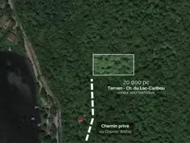 Ch. Du Lac Caribou, Mont Blanc, QC, J0T 1J2 vacant land for.