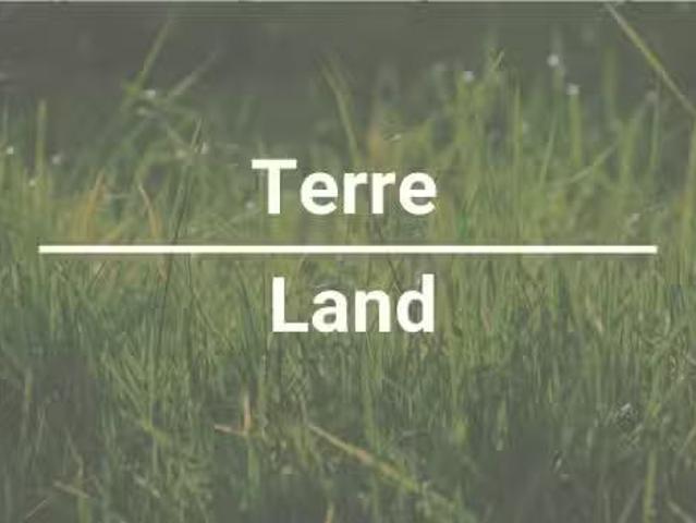 Ch. J. René Gauthier, Rigaud, QC, J0P 1P0 vacant land for s.