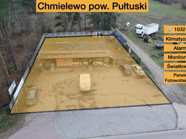 Budynek i dwie działki NASIELSK I pow. PUŁTUSKI
