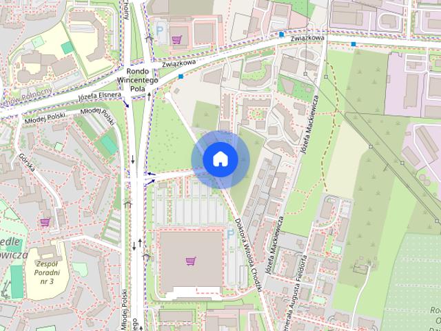 Chodźki Czechów przy UM Centrum od zaraz rent Mul
