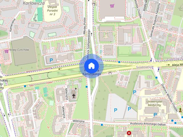 Chodźki Residence ul. Szeligowskiego 15 | Uniwersytet Medyczny |