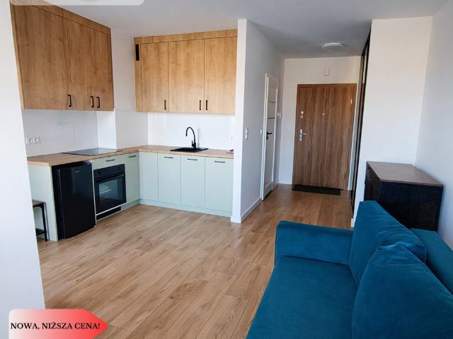 Nowoczesne 25,28 m² apartament na parterze z balkonem