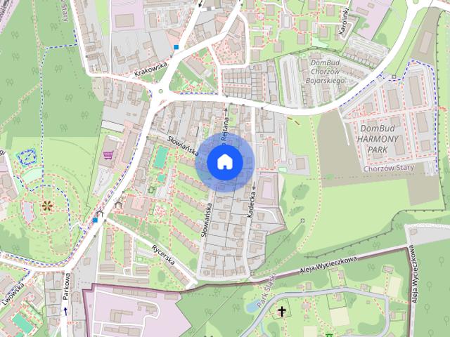 Chorzów, Centrum, Słowiańska, mieszkanie, do wynajęcia, 1 pokój