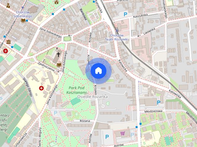 Chorzów, Klimzowiec, Krzywa Mieszkanie na wynajem