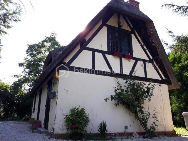 CHATENAY SUR SEINE CHAUMIERE A RENOVER SUR UN TERRAIN DE 4000 M²