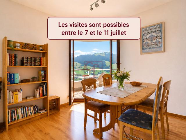 Château d'Oex – 3,5 Zimmer Wohnung in einer Luxusresidenz
