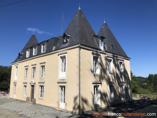 Château rénové avec opportunités d’affaires