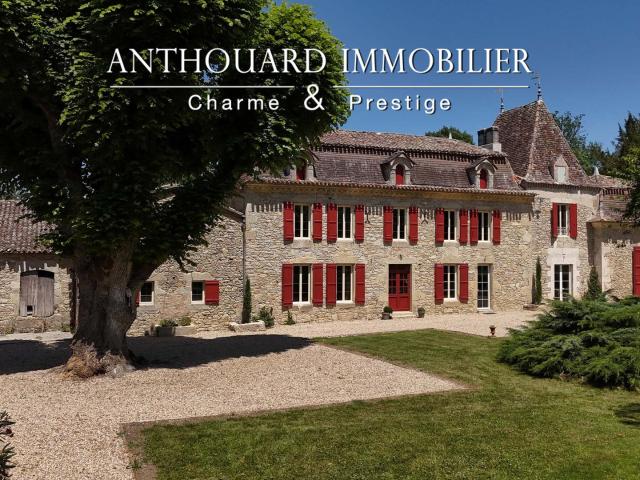 Château rénové sur environ 38ha 540m² Sainte Foy la Grande