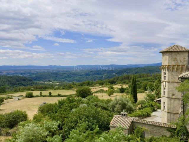 Château Renaissance en Basse Ardèche méridionale