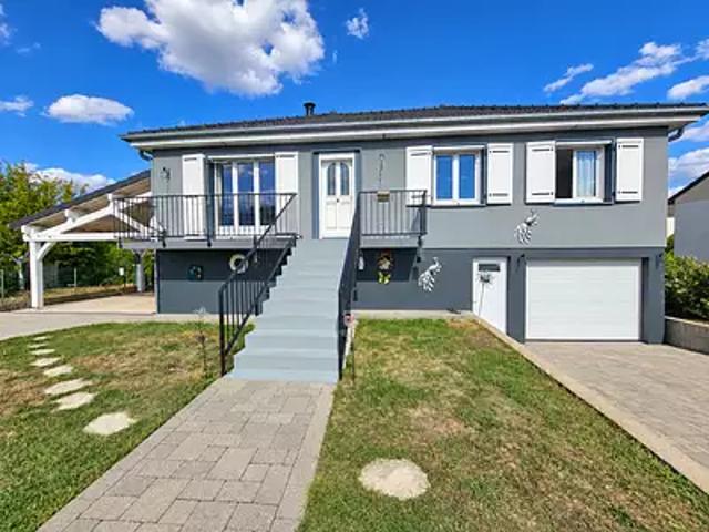 Château Salins 57170 Achat / Vente maison 7 pièces t7 jardin terrasse