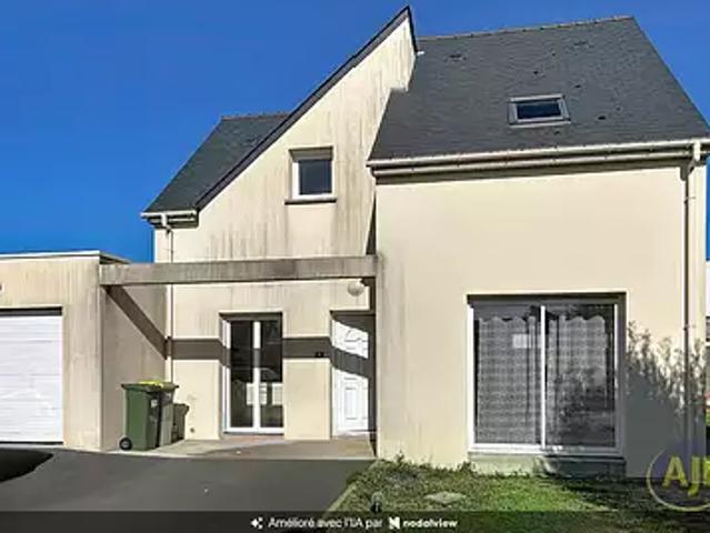 Châteaubriant 44110 Location maison 5 pièces t5 au dernier étage jardin