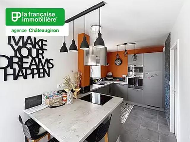 Châteaugiron 35410 Location maison 4 pièces t4 au dernier étage