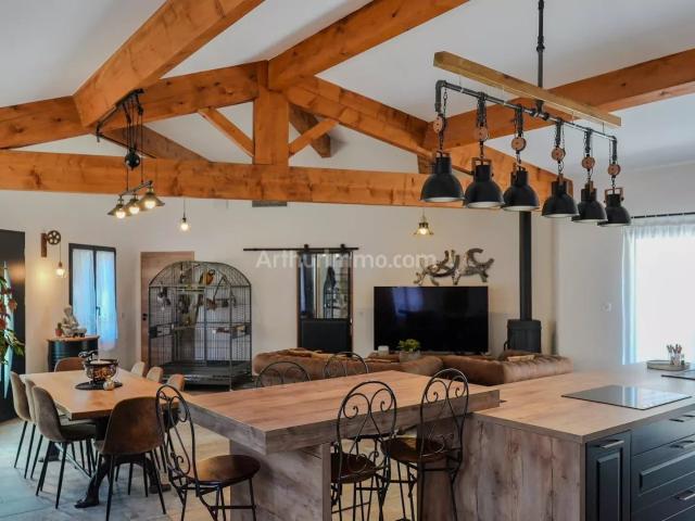 CHÂTEAUDOUBLE – Villa contemporaine neuve dans un environnem. 147m² Châteaudouble