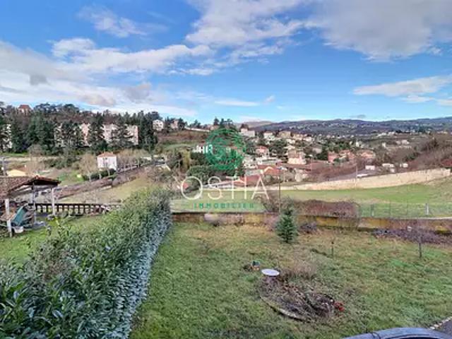 Châteauneuf 42800 Achat / Vente appartement 3 pièces t3 cave