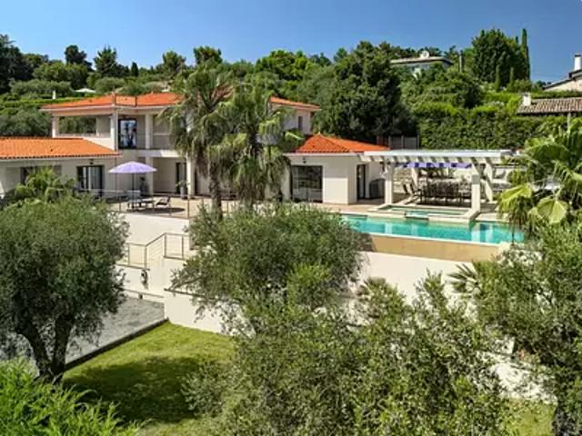 Châteauneuf Grasse 06740 Achat / Vente maison 6 pièces t6 piscine