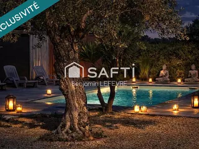 Châteauneuf les Martigues 13220 Achat / Vente maison 7 pièces t7 piscine terrasse
