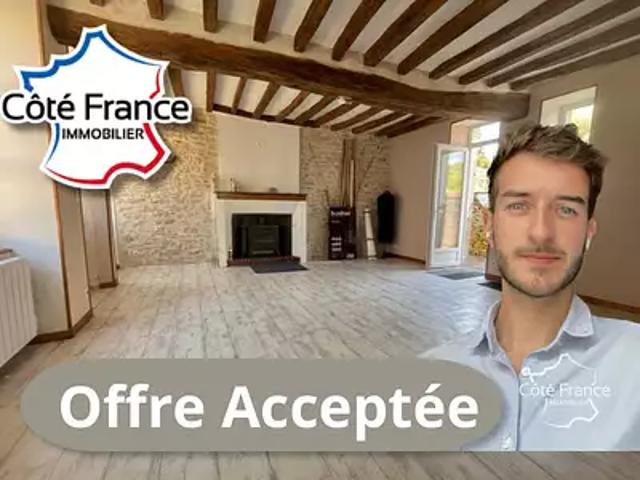 Châtel Censoir 89660 Achat / Vente maison 3 pièces t3 jardin terrasse