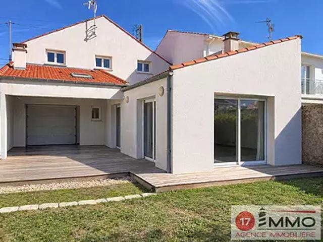 Châtelaillon Plage 17340 Location maison 4 pièces t4 jardin terrasse
