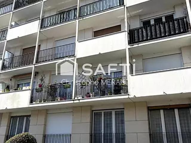 Châtellerault 86100 Achat / Vente appartement 5 pièces t5 balcon