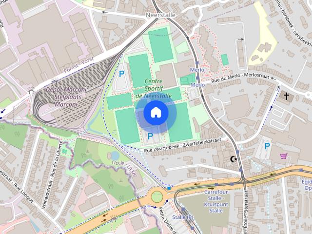 Chaussée de Saint Job, Uccle