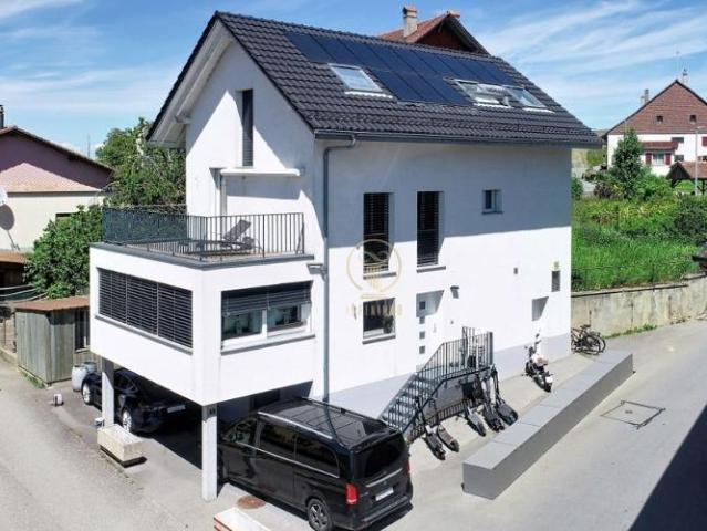 CHAVANNES SUR MOUDON helles, freistehendes Haus mit 6 Zimmern auf 3 Ebenen, Neubau