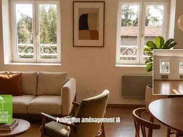 Chavanoz 38230 Achat / Vente appartement 3 pièces t3 parking