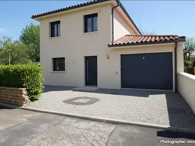 Chazay d'Azergues 69380 Achat / Vente maison 6 pièces t6 au dernier étage piscine