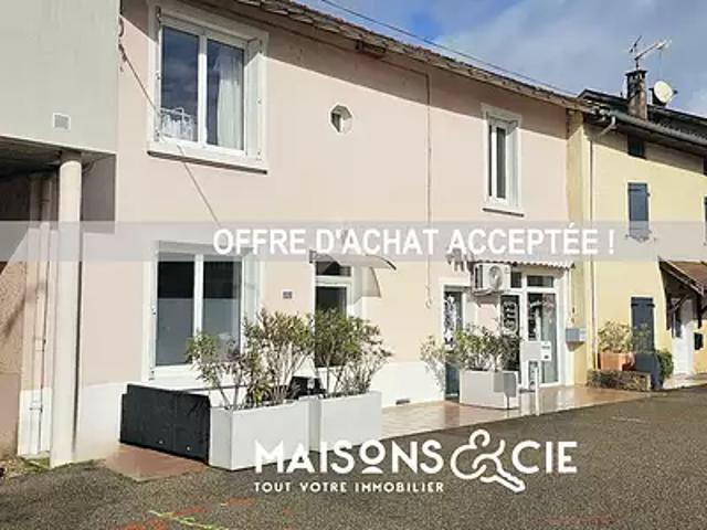 Chazey sur Ain 01150 Achat / Vente maison 4 pièces t4 au dernier étage terrasse