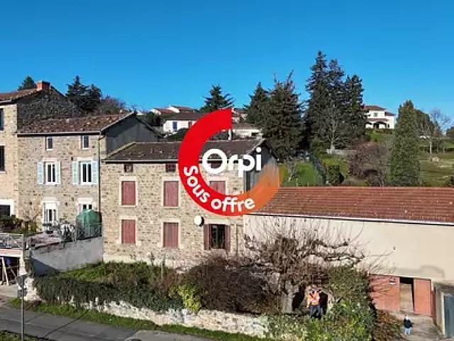 Chabanière 69440 Achat / Vente maison 4 pièces t4 jardin cave
