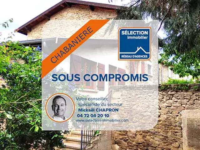 Chabanière 69440 Achat / Vente maison 7 pièces t7 au dernier étage cave