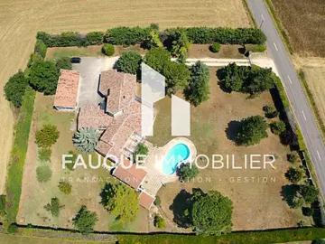 Chabeuil 26120 Achat / Vente maison 7 pièces t7 piscine