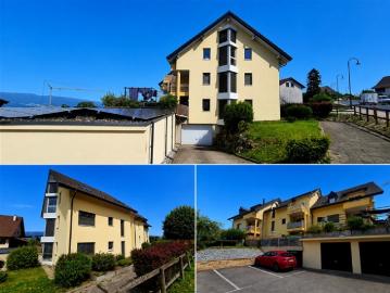 CHÂBLES / 2,5 Zimmer + Mezzanin mit Seeblick