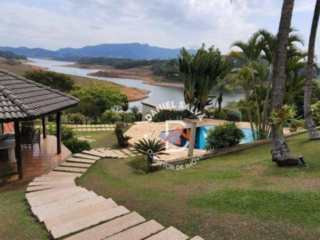 Chácara à venda com 4 dormitórios 4 Suítes, 1000 m² por R$ 2.500.000 Condomínio Fechado Piracaia/