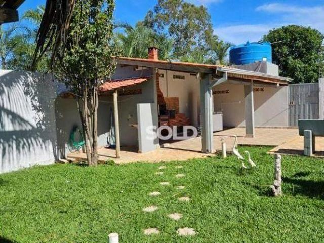 Chácara com 4 dormitórios à venda, 1300 m² por R$ 680.000,00 Lot Estância Tropical Cristais Paul