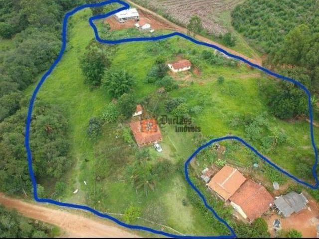 Chácara com 6 dormitórios à venda, 22400 m² por R$ 732.000,00 Limas Pedra Bela/SP