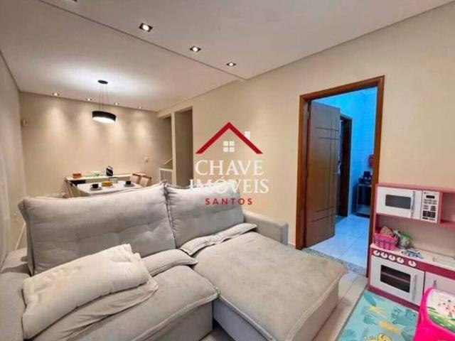 Chácara em Campo Grande, Santos/SP de 225m² 3 quartos à venda por R$ 850.000,00